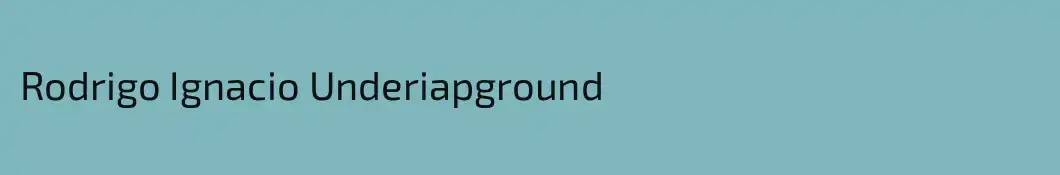 Rodrigo Ignacio Underiapground